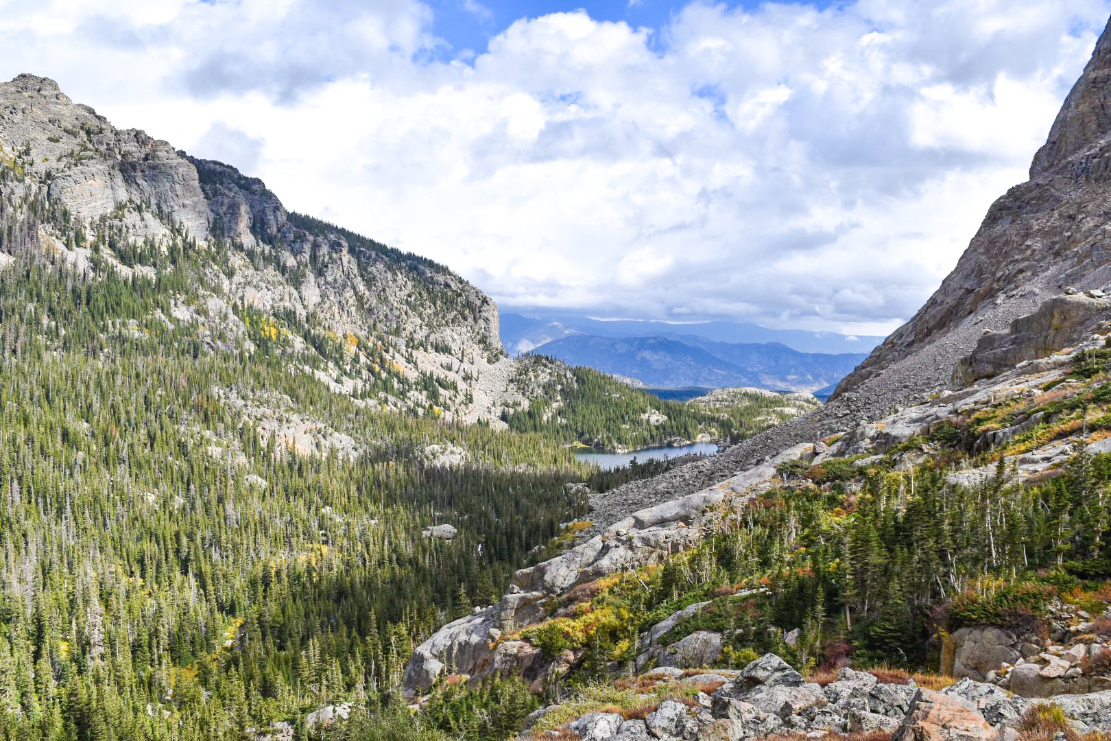 Hiking to Sky Pond in Rocky Mountain National Park